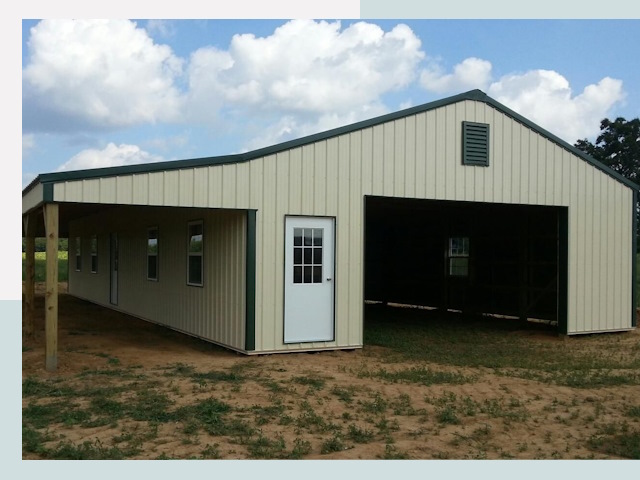 Строительство конюшен в Чапаевске