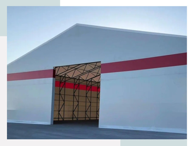 Быстровозводимые ангары в Чапаевске