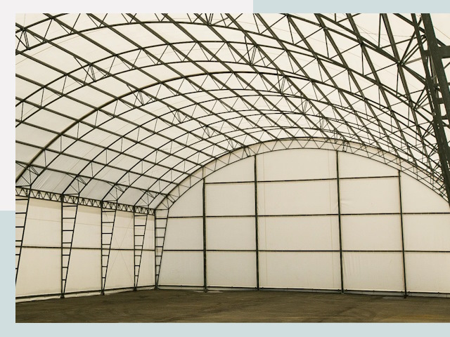 Арочные ангары от 613 руб. в Чапаевск и Самарская область