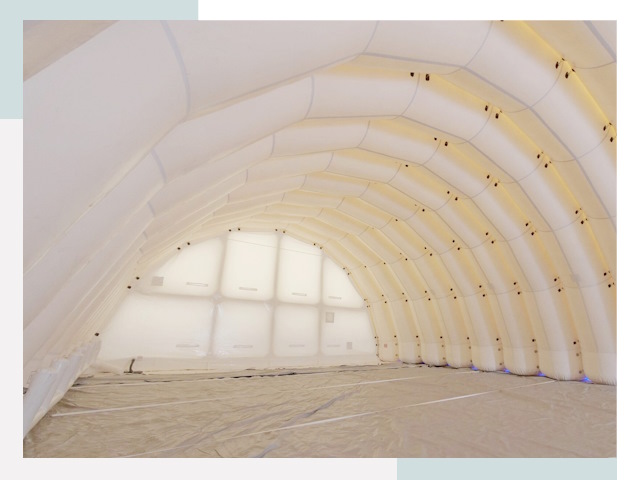 Пневмокаркасные ангары в Чапаевске