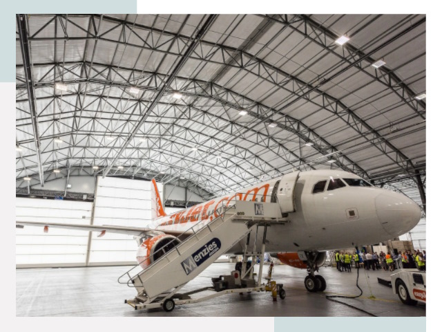 Авиационные ангары в Чапаевске