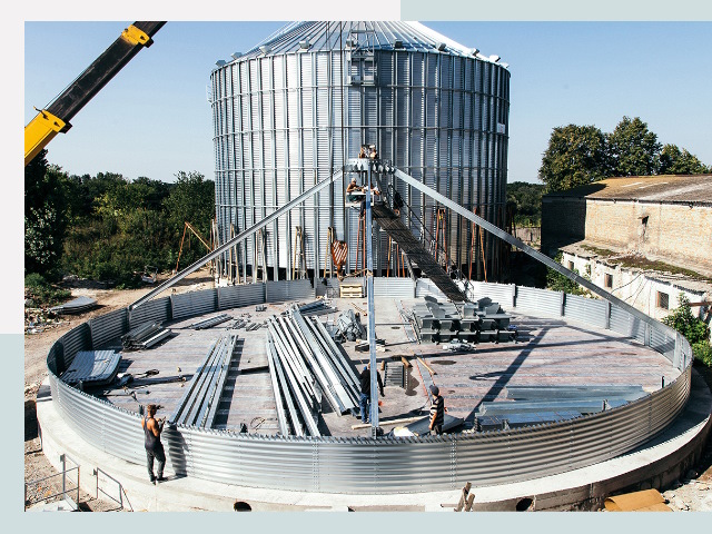 Силосы для зерна в Чапаевск от 613 руб. - Надёжное хранение