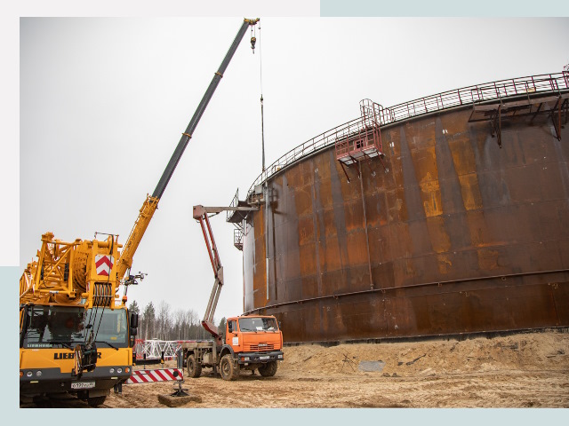 Монтаж резервуаров в Чапаевске от 613 руб. за м³