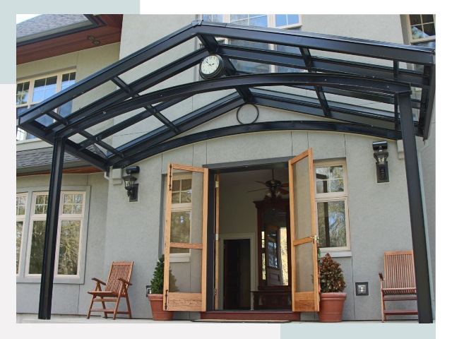 Козырьки металлические в Чапаевске