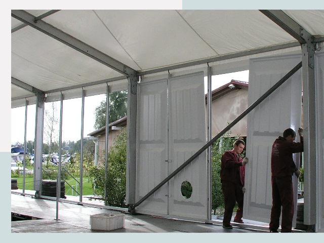 Быстро сборные шатры в Чапаевск от 613 руб. за м²